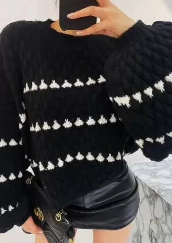 Soraya - Pullover mit Volumenärmeln
