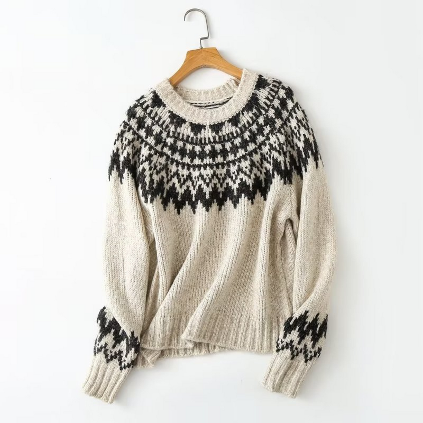 Tove | Classic Folk-Inspired Pullover