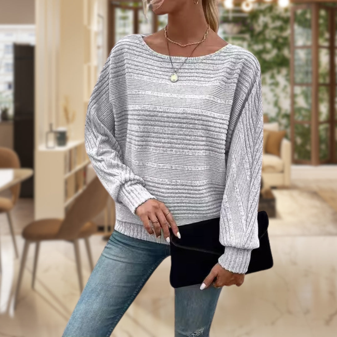 Anna | Strukturierter Pullover für Damen
