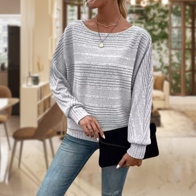 Anna | Strukturierter Pullover für Damen