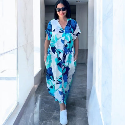 Gabriella™ | Lässiges Blumen-Kleid