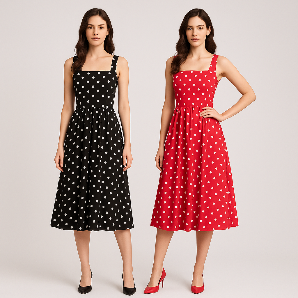 Luftiges Sommerkleid Ärmellos