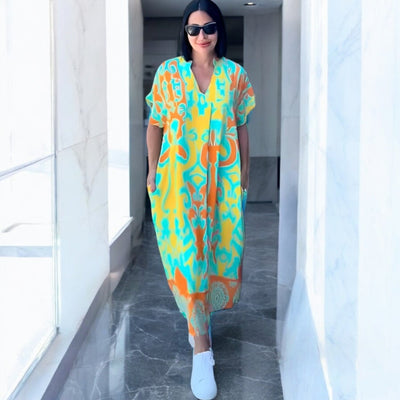 Gabriella™ | Lässiges Blumen-Kleid
