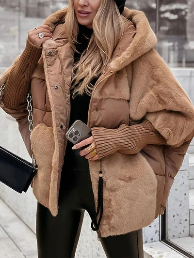 Mae™ | Winterjacke im Schichten- und Wickeldesign