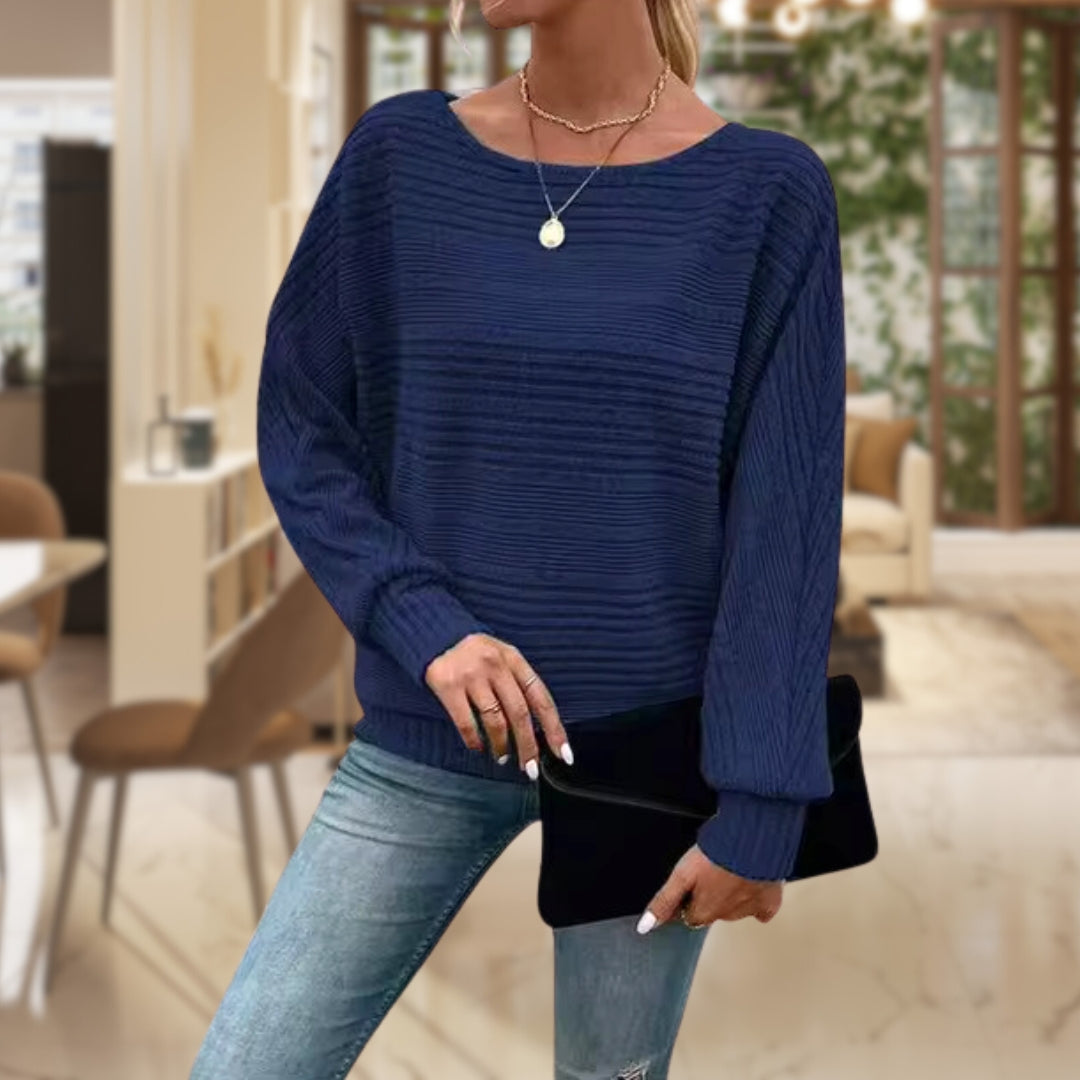 Anna | Strukturierter Pullover für Damen