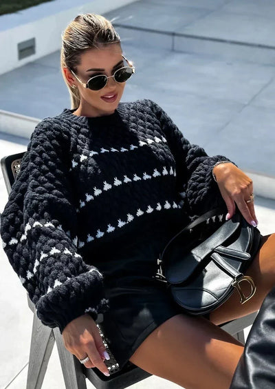 Soraya - Pullover mit Volumenärmeln