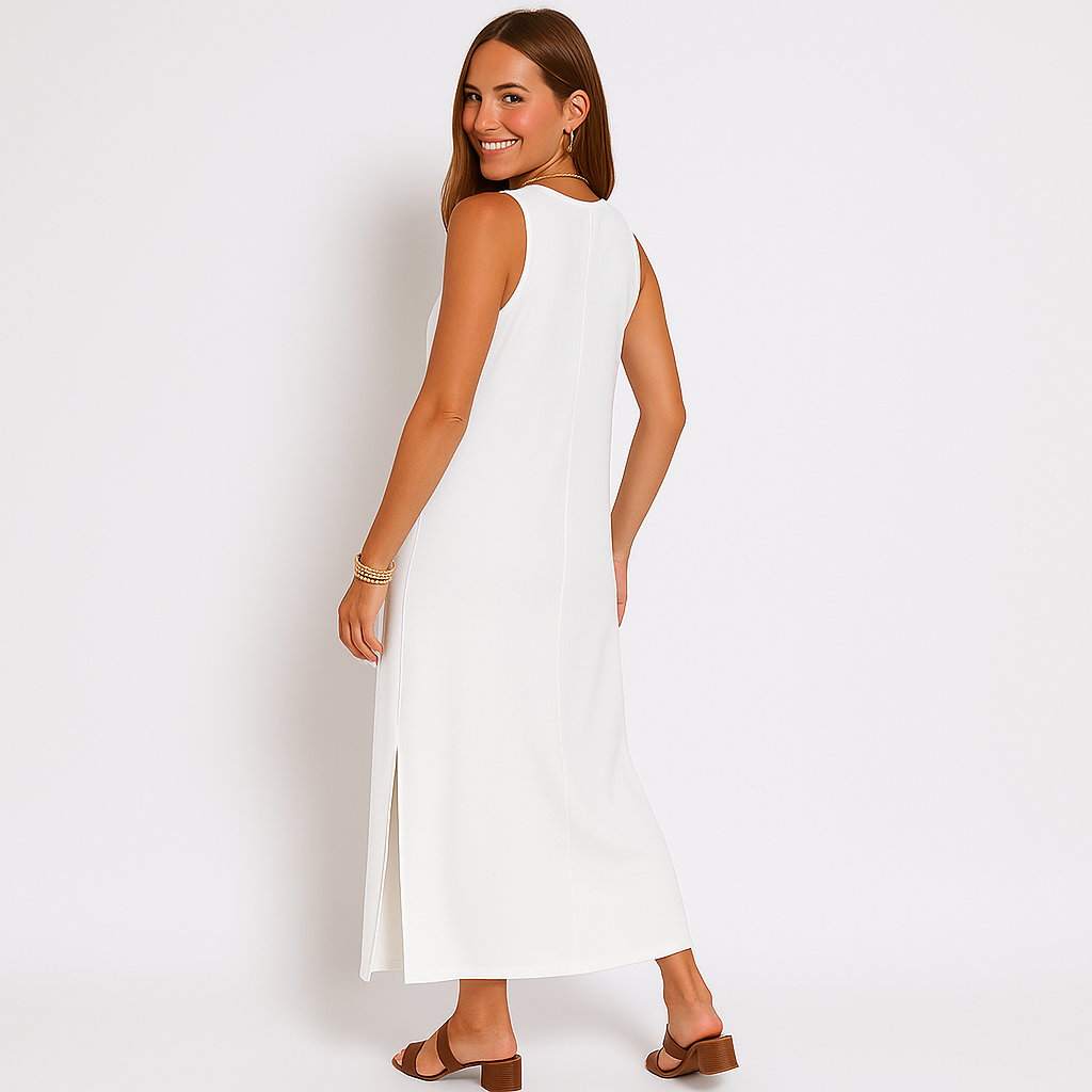 Ava_ElegantesMaxi-KleidmitpassendemCardiganalsGESCHENK-whitebackview