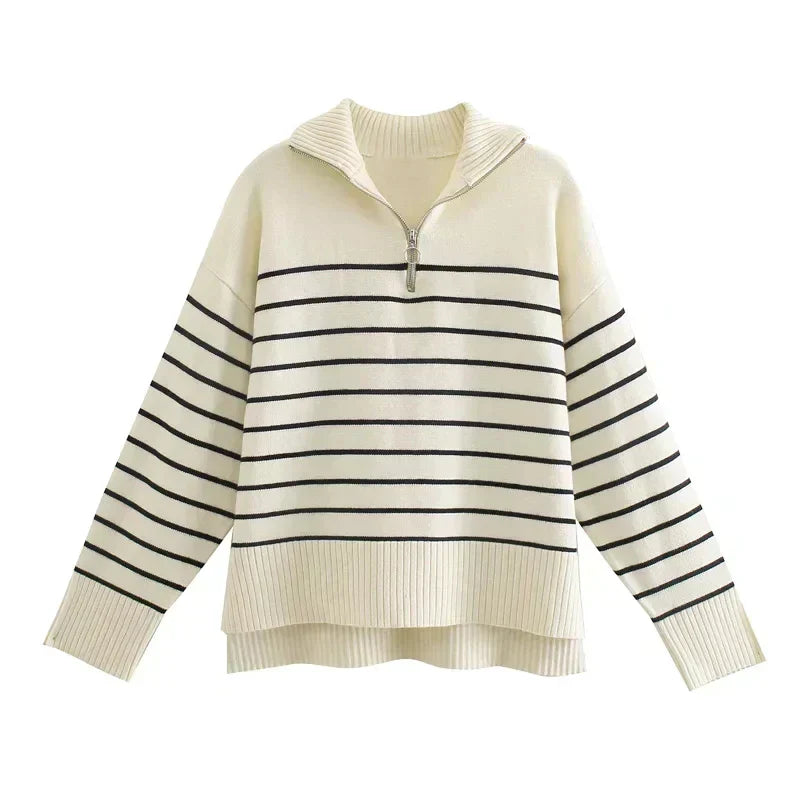 Cindy™ | Klassischer Zip-Up Pullover