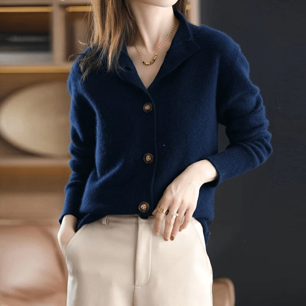 Anny - Elegante und bequeme Strickjacke